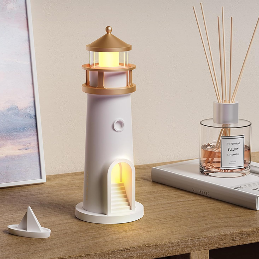Lámpara Faro Lunar – Proyector de Luna y Luz Nocturna Decorativa