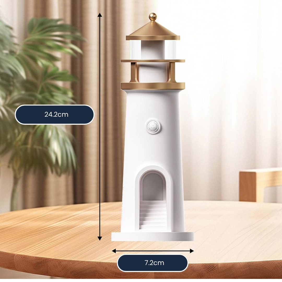 Lámpara Faro Lunar – Proyector de Luna y Luz Nocturna Decorativa